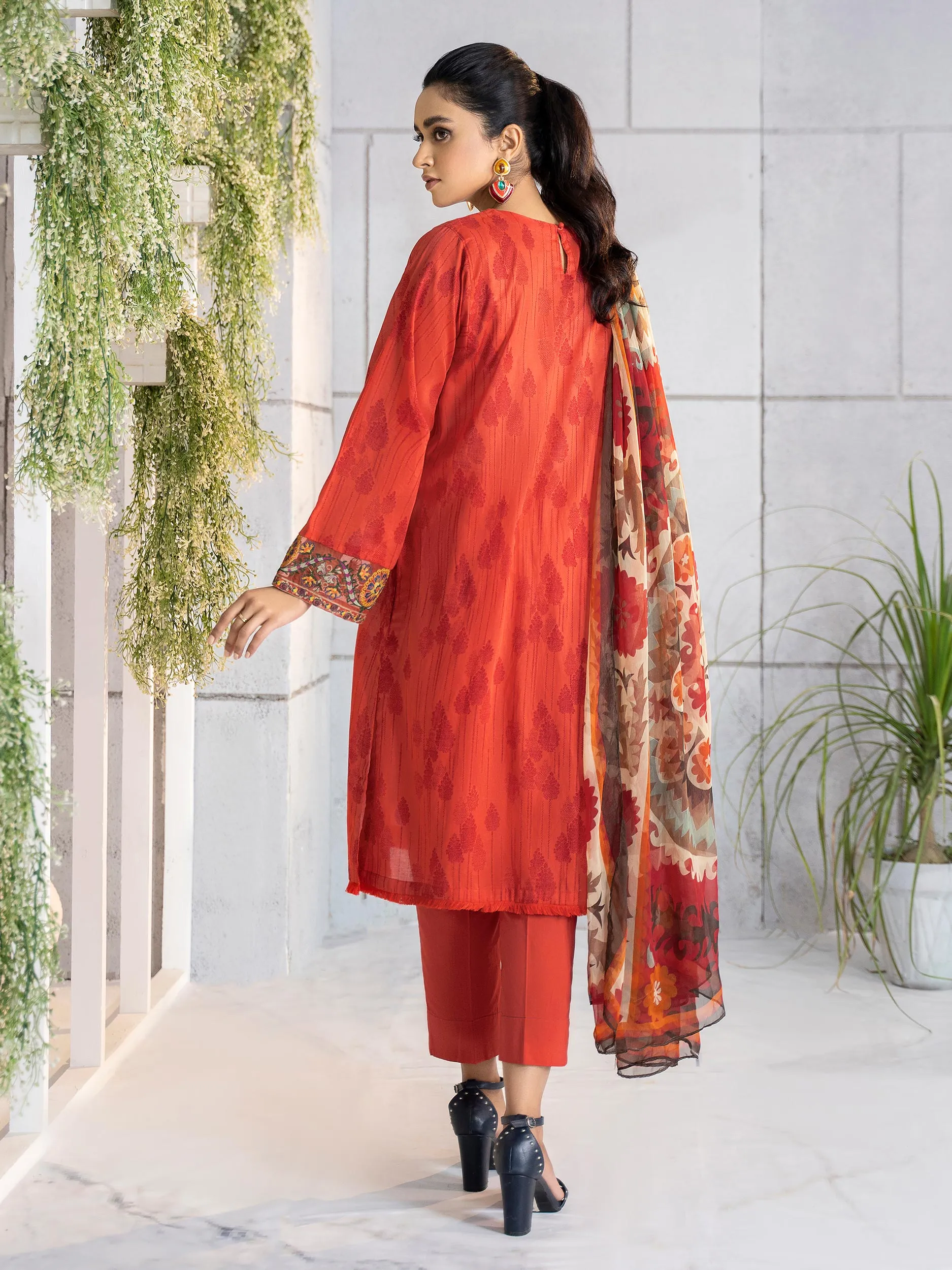 2 Piece Lawn Suit-Embroidered (Unstitched)