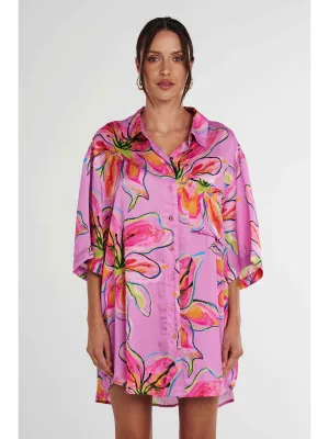 Big Shirt - Lilac Lily