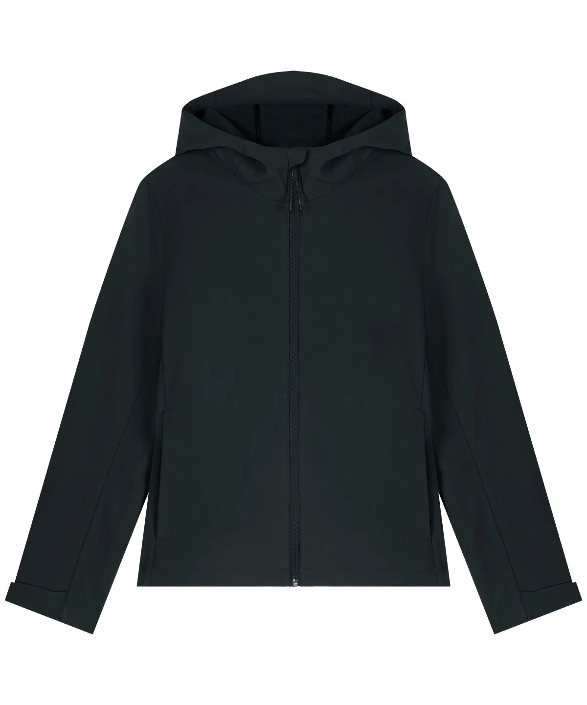 Black - Women’s Stella Discoverer hooded softshell  (STJW159)