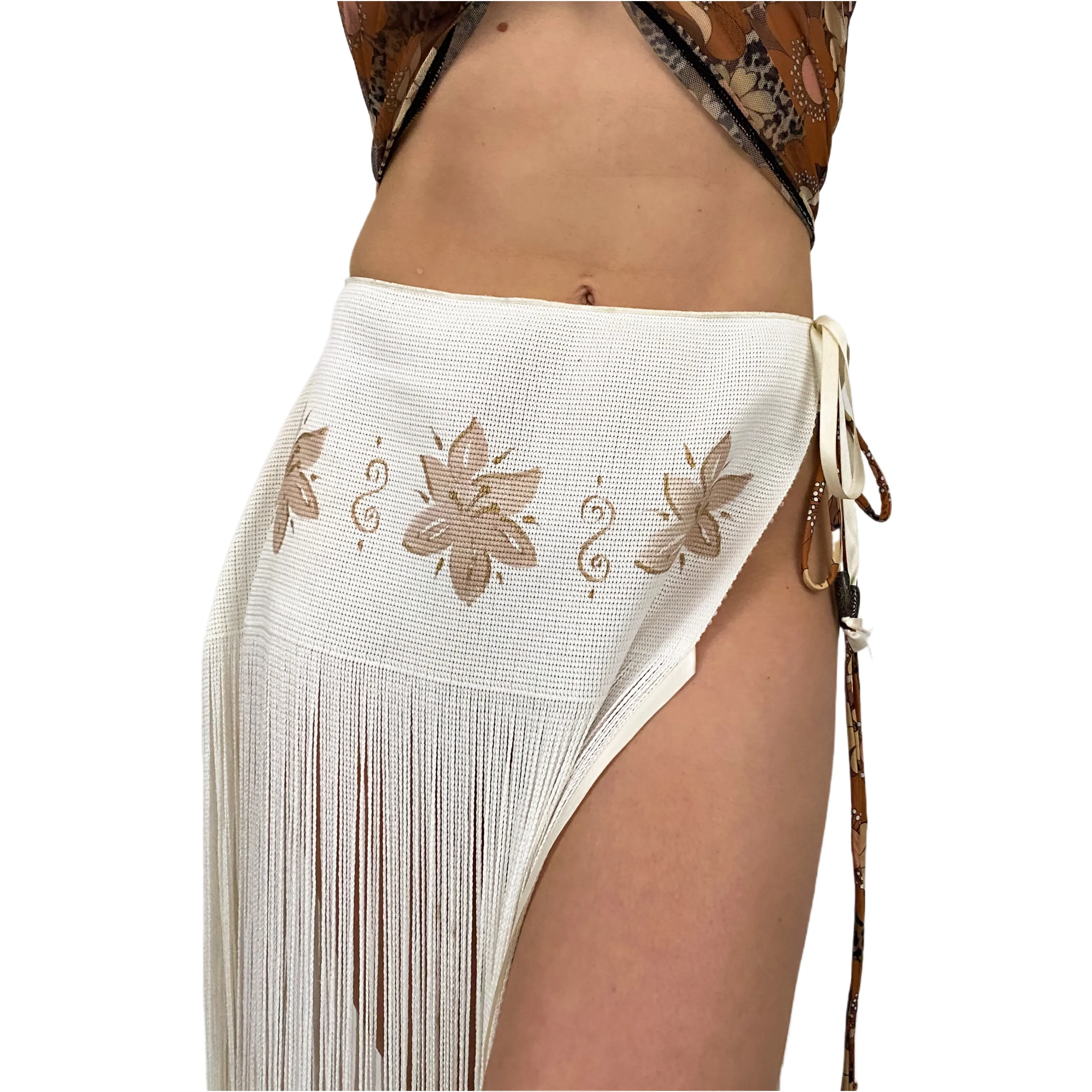 Bohemian Fringe Sarong (XS/S)