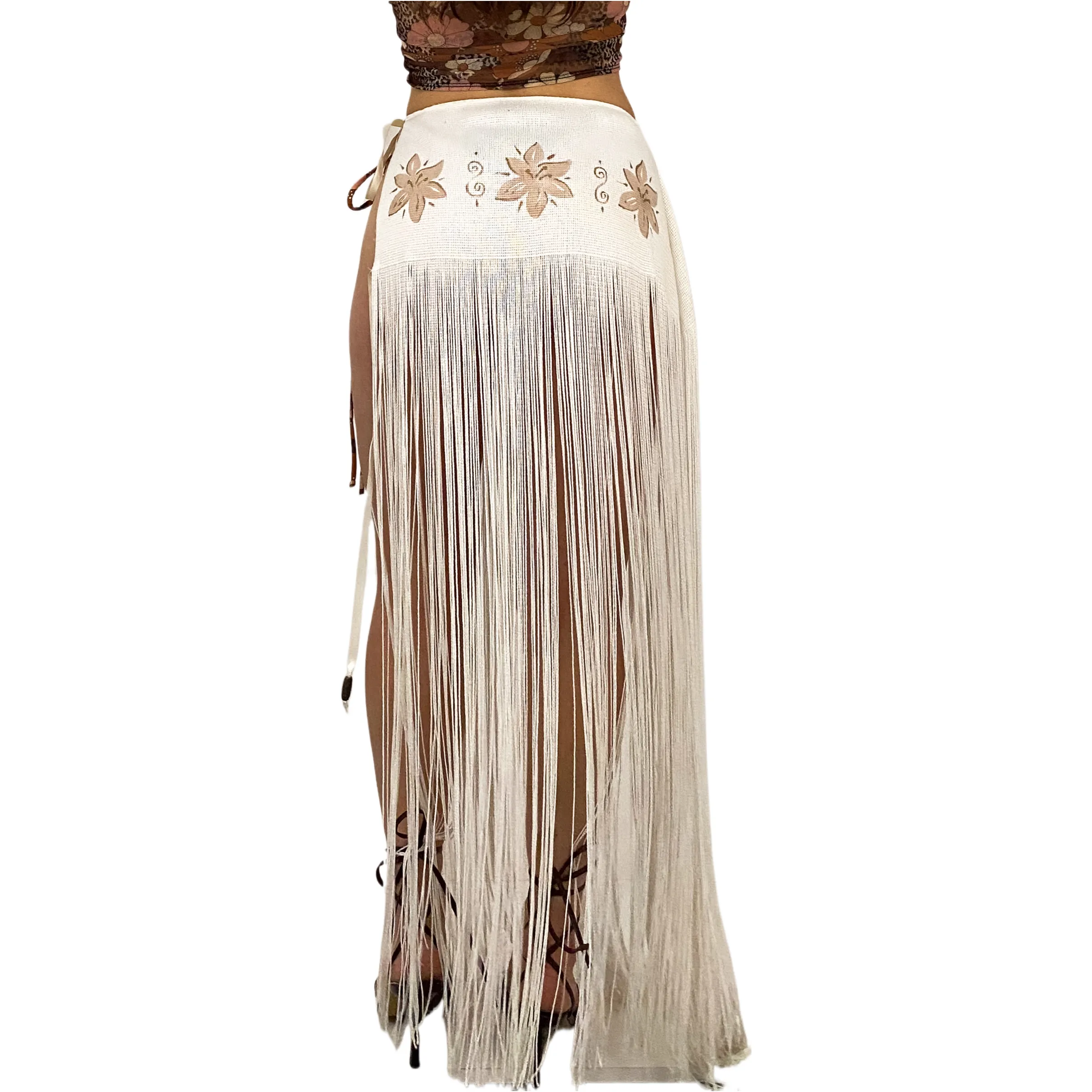 Bohemian Fringe Sarong (XS/S)