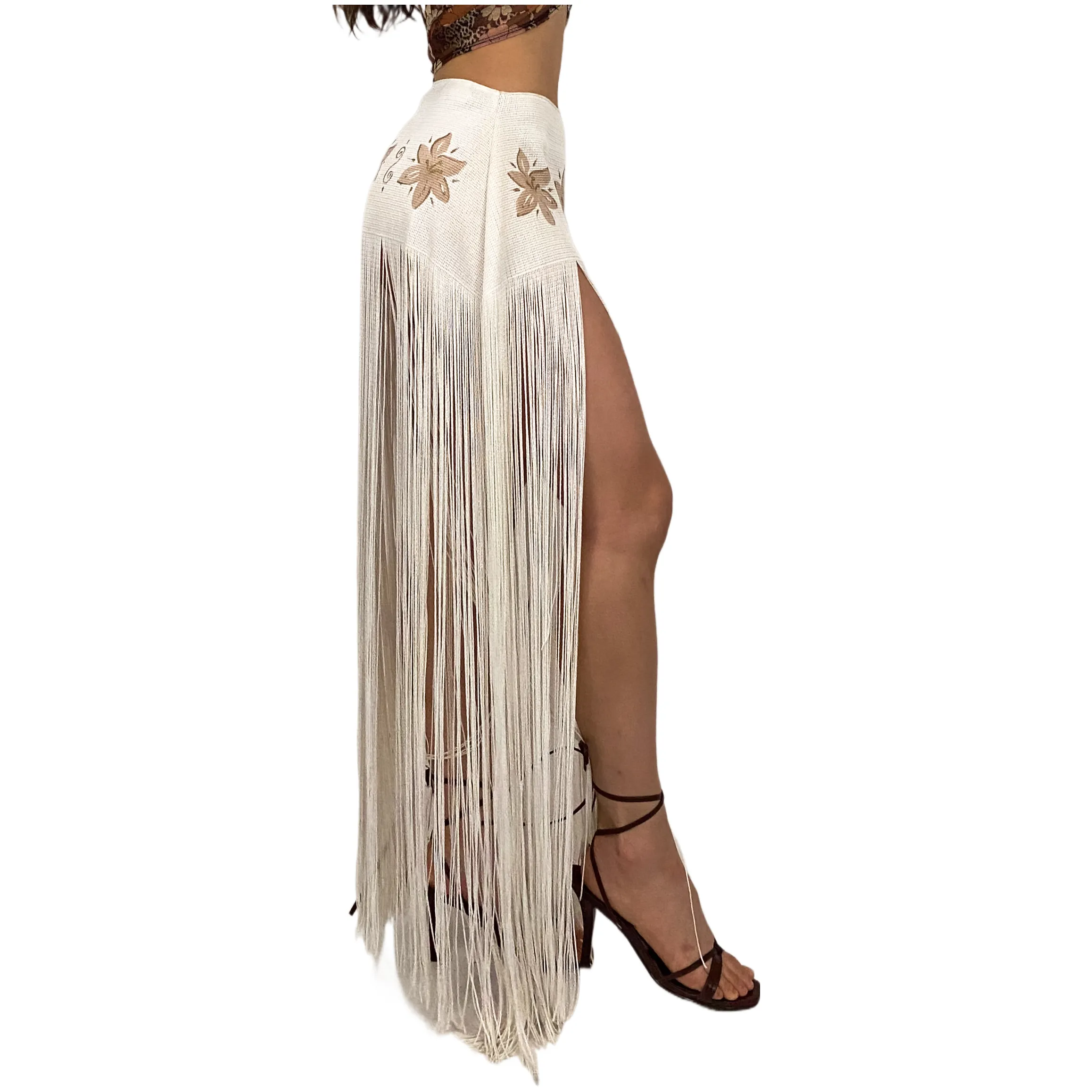 Bohemian Fringe Sarong (XS/S)
