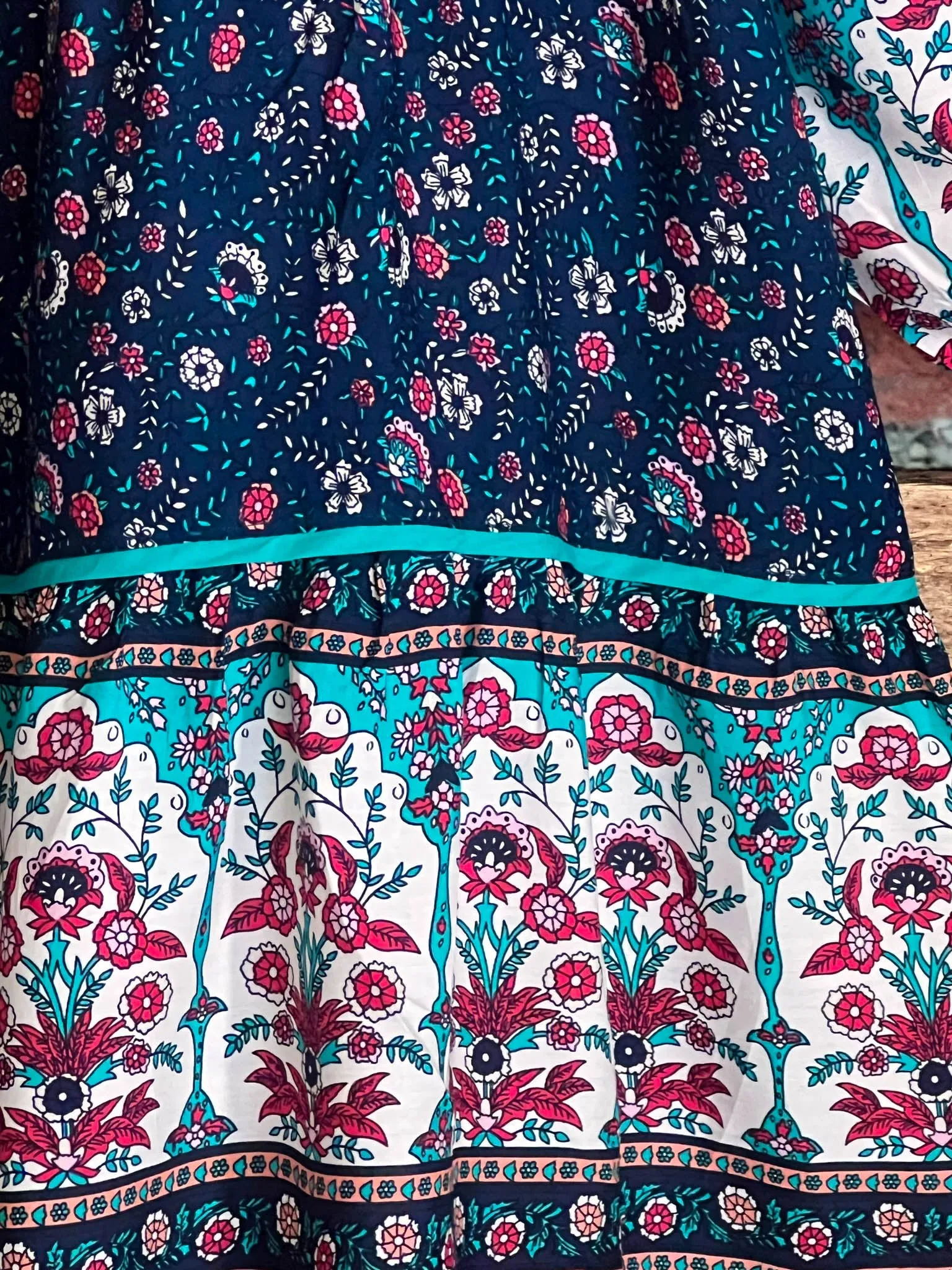 BOHO HIPPIE SWING OVERSIZED DRESS IN NAVY ----------SALE