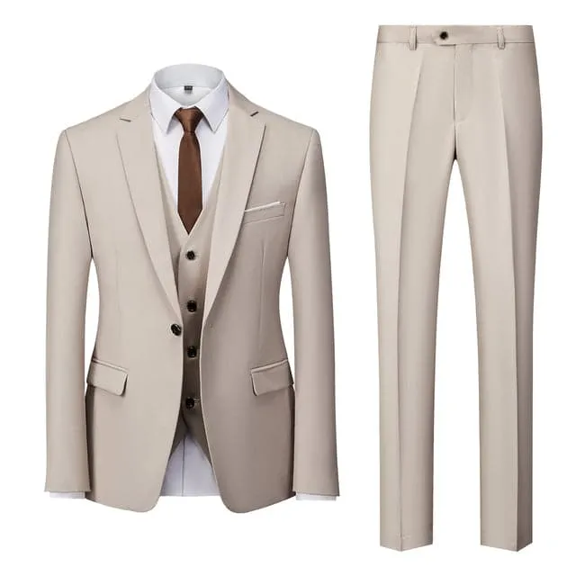 BRADLEY VIP SUITS Men's Fashion Formal Business & Special Events Wear 3 Piece Suit for Business Meetings Job Interviews Church Services Suits (Jacket   Pants   Vest) Blue Teal Suit Set