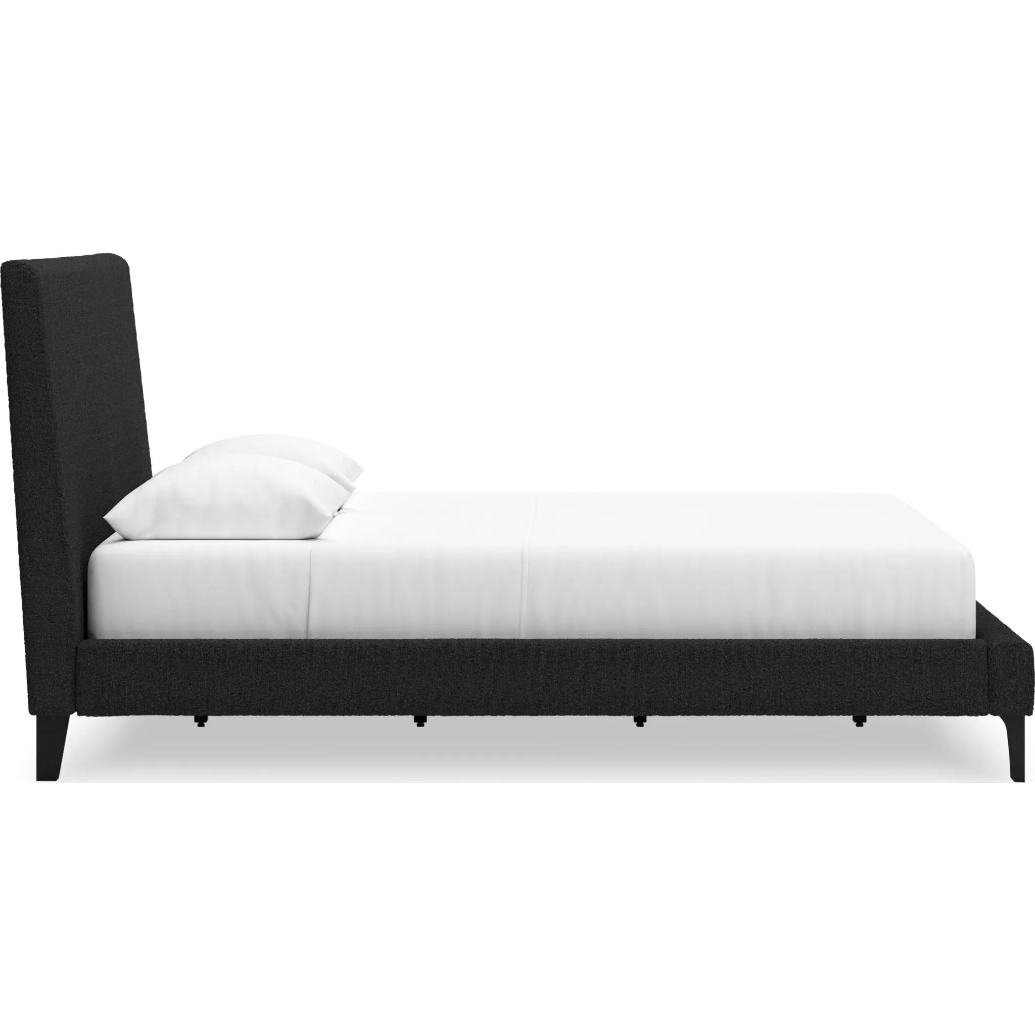Cadmori Upholstered Bed - Black