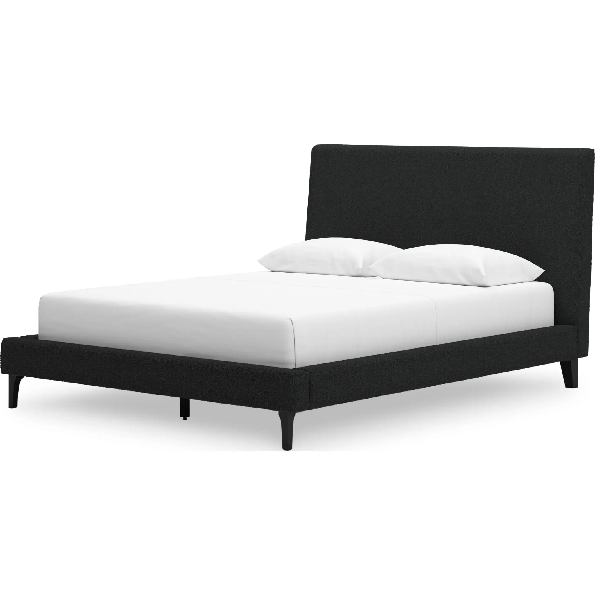 Cadmori Upholstered Bed - Black