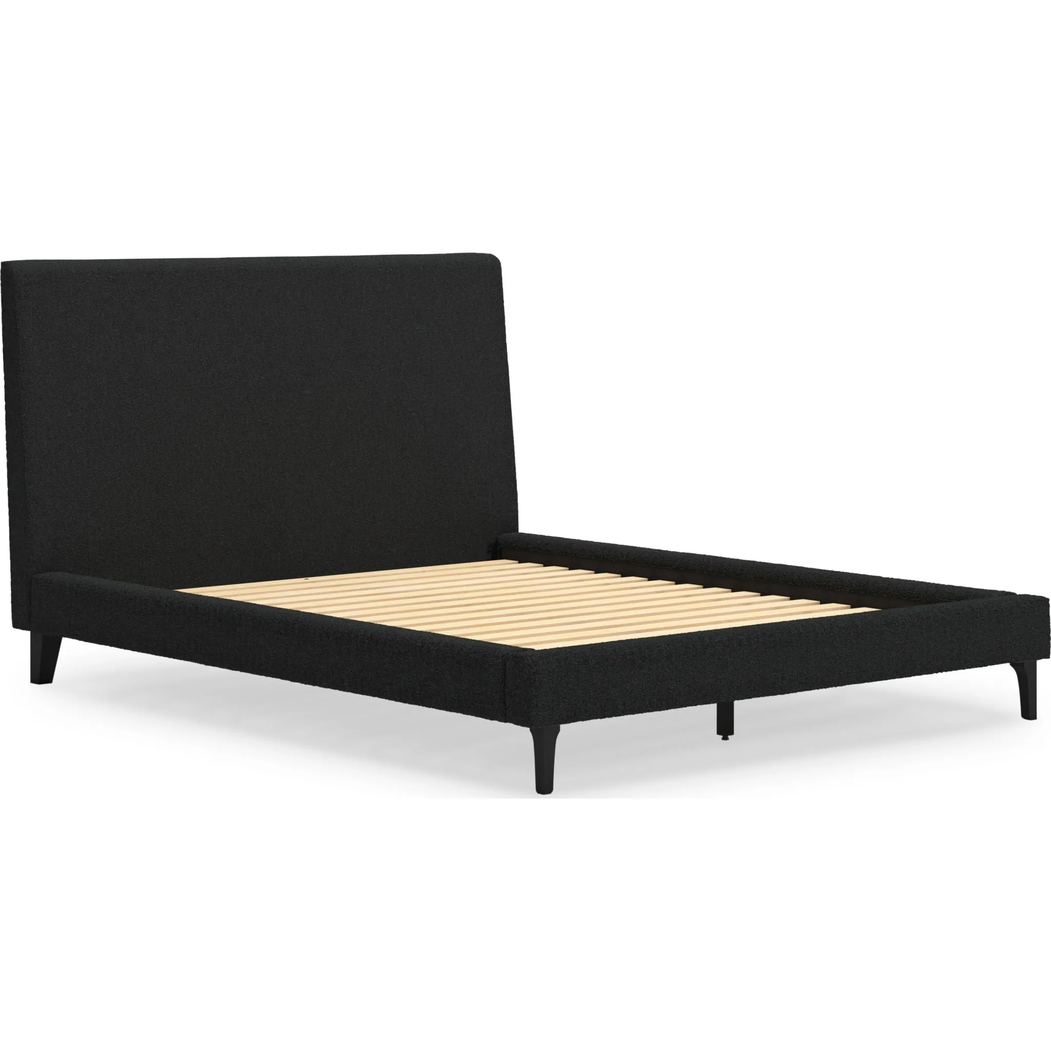 Cadmori Upholstered Bed - Black