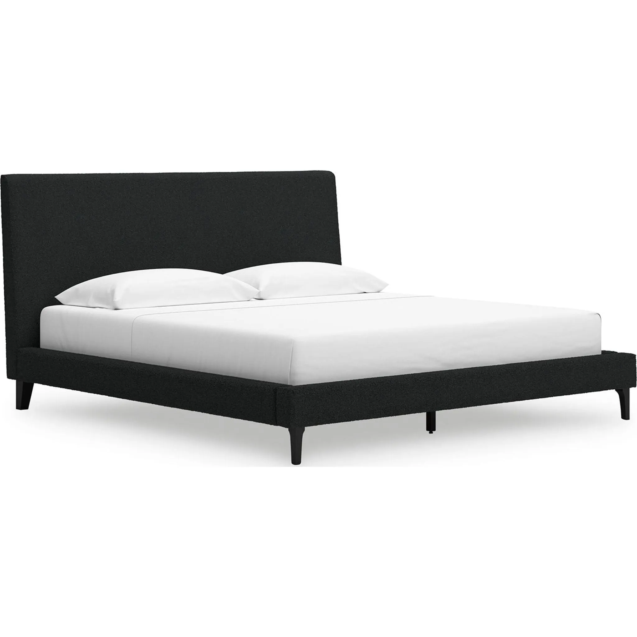 Cadmori Upholstered Bed - Black