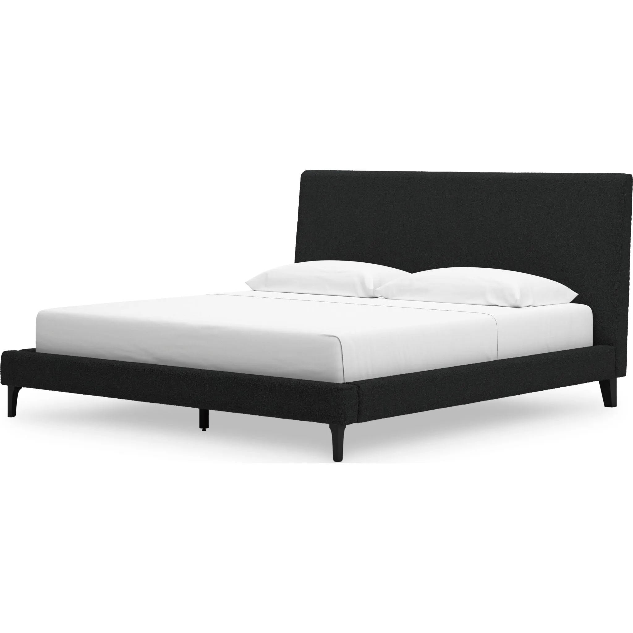 Cadmori Upholstered Bed - Black
