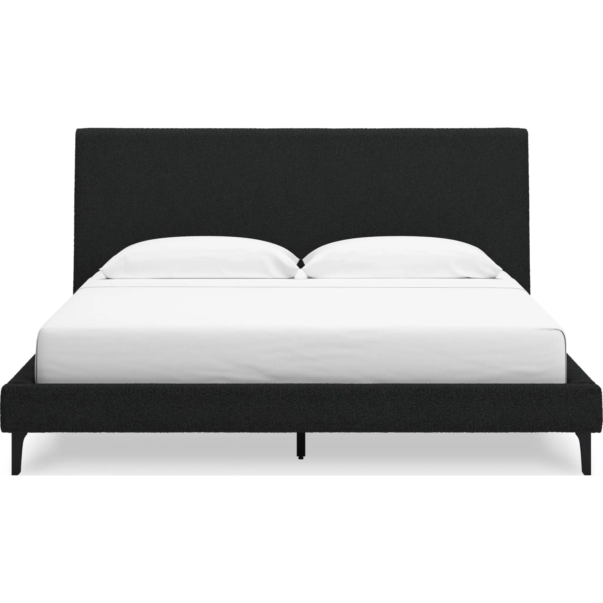 Cadmori Upholstered Bed - Black