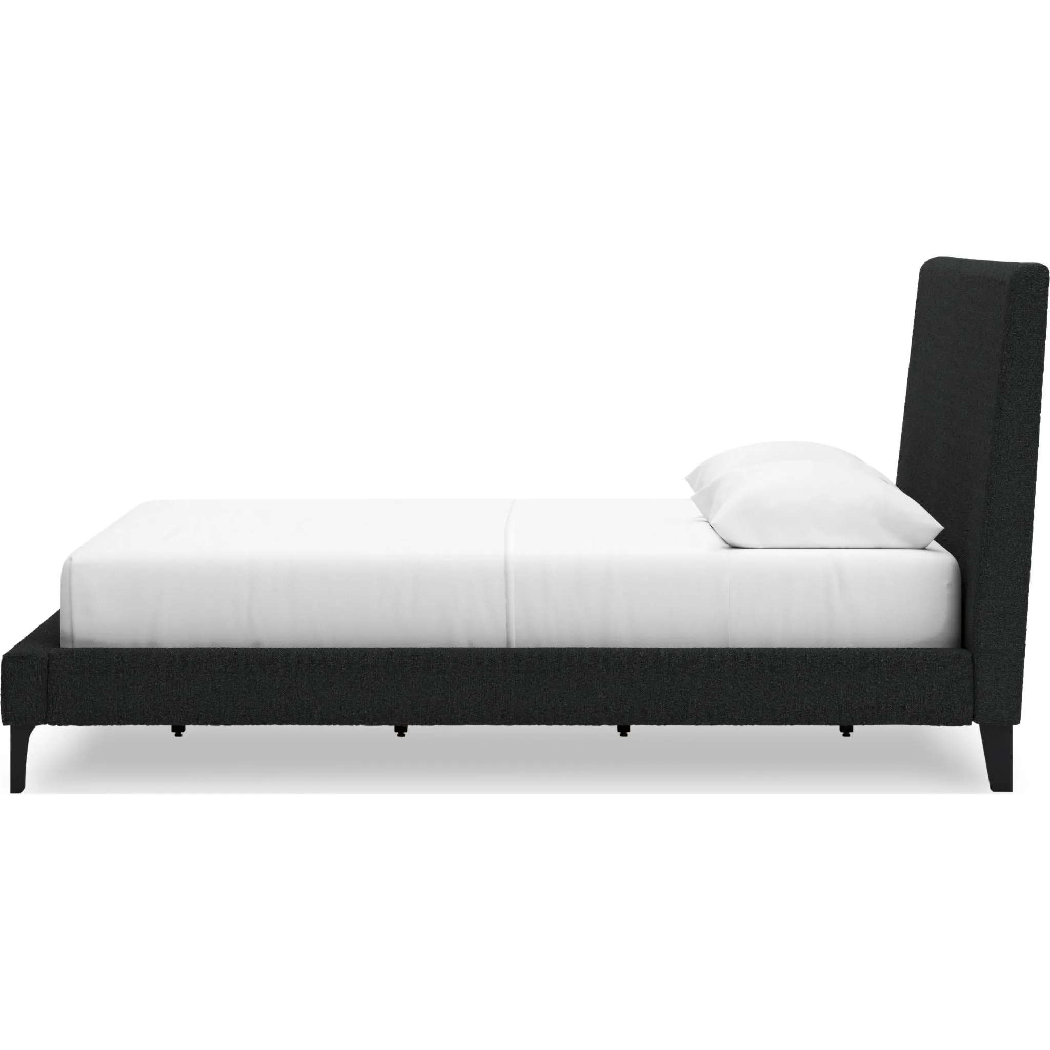 Cadmori Upholstered Bed - Black