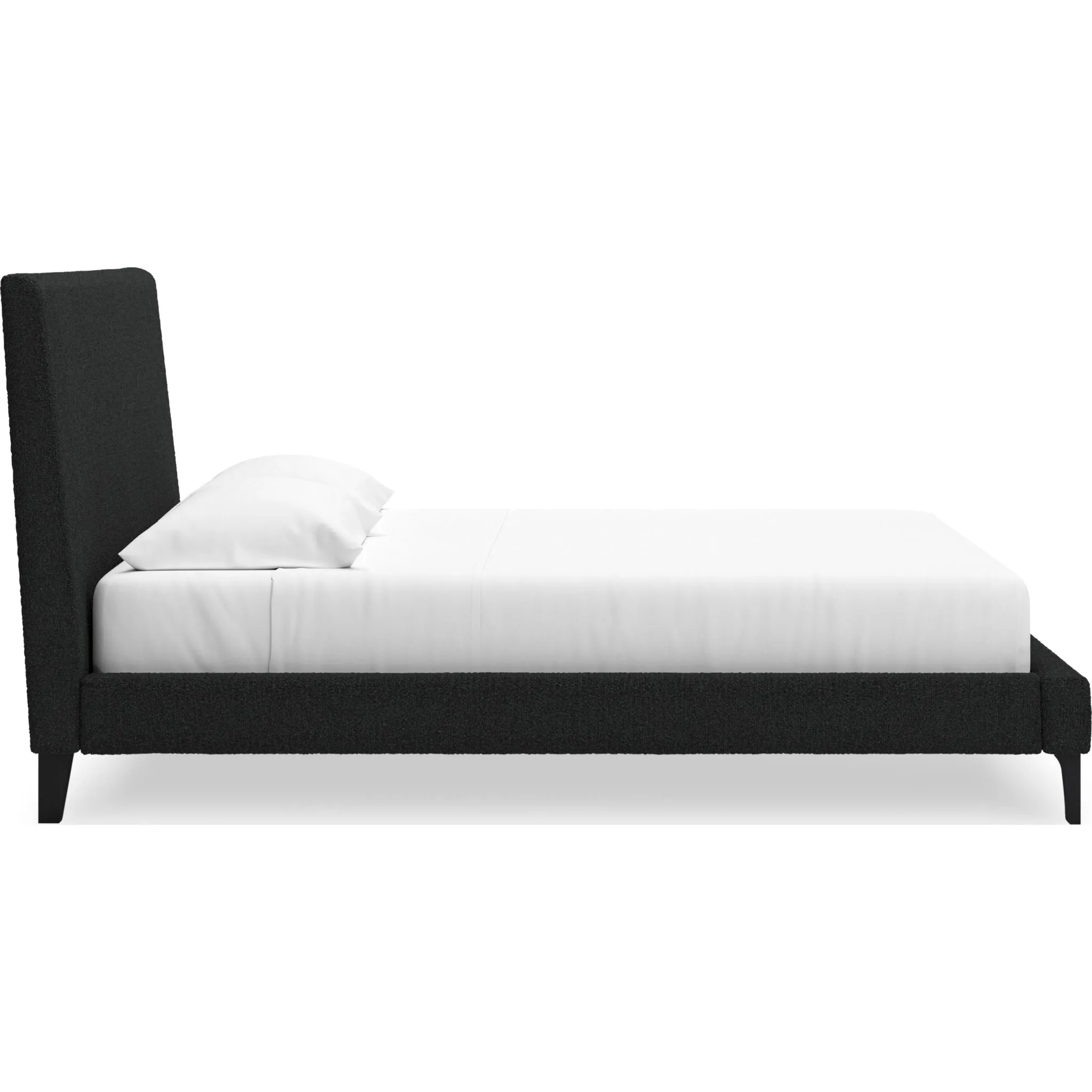 Cadmori Upholstered Bed - Black