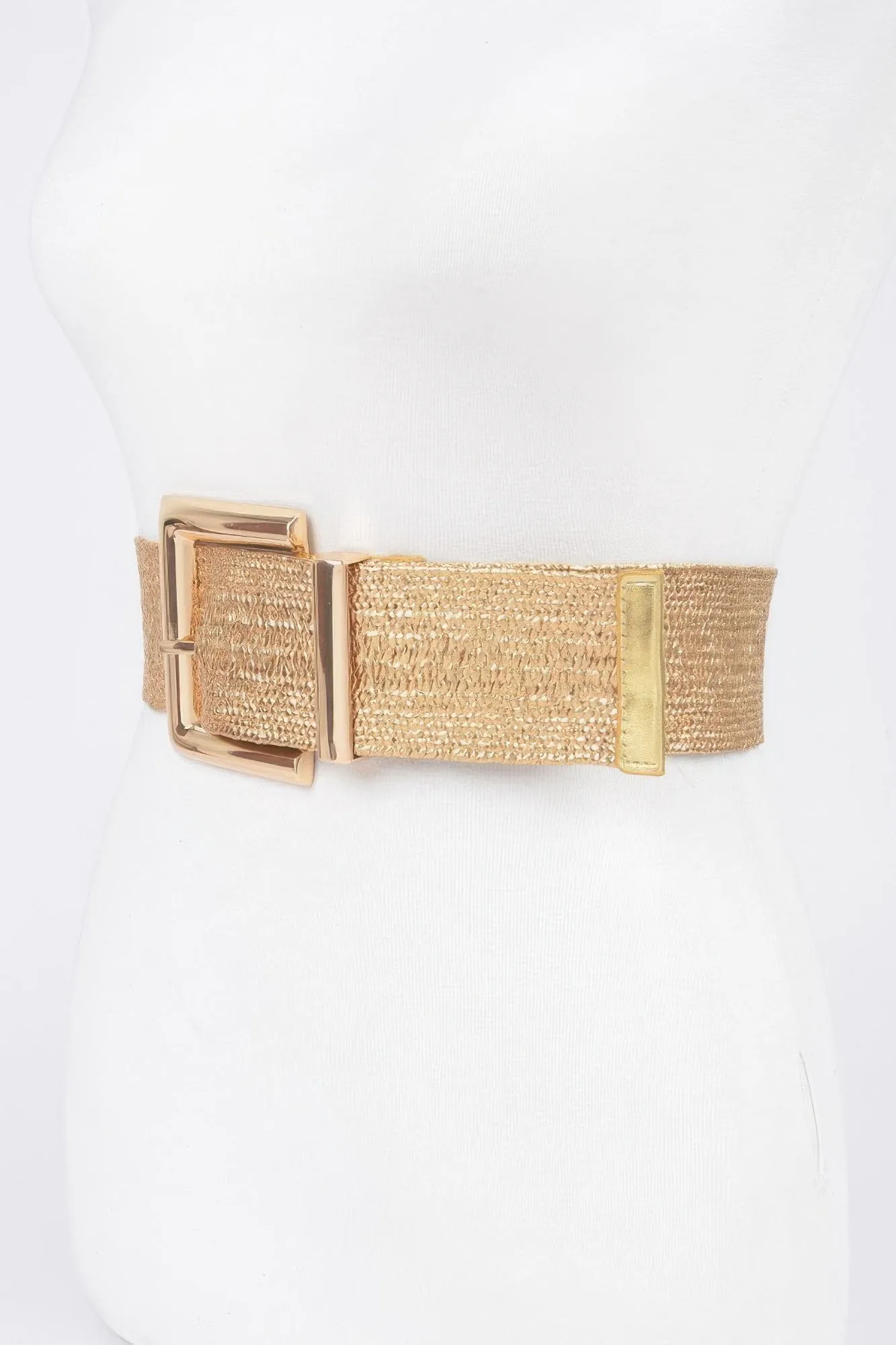 Clear Pvc Metal Buckle Belt
