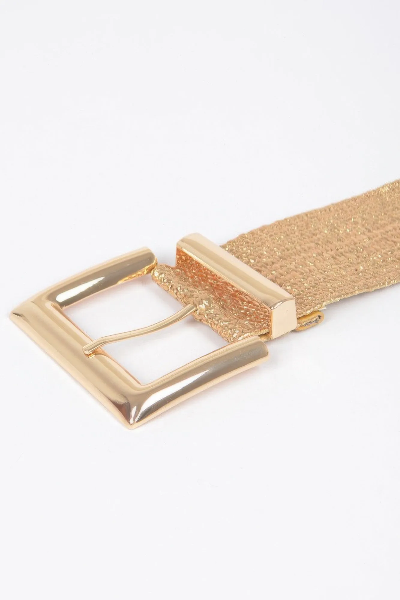 Clear Pvc Metal Buckle Belt