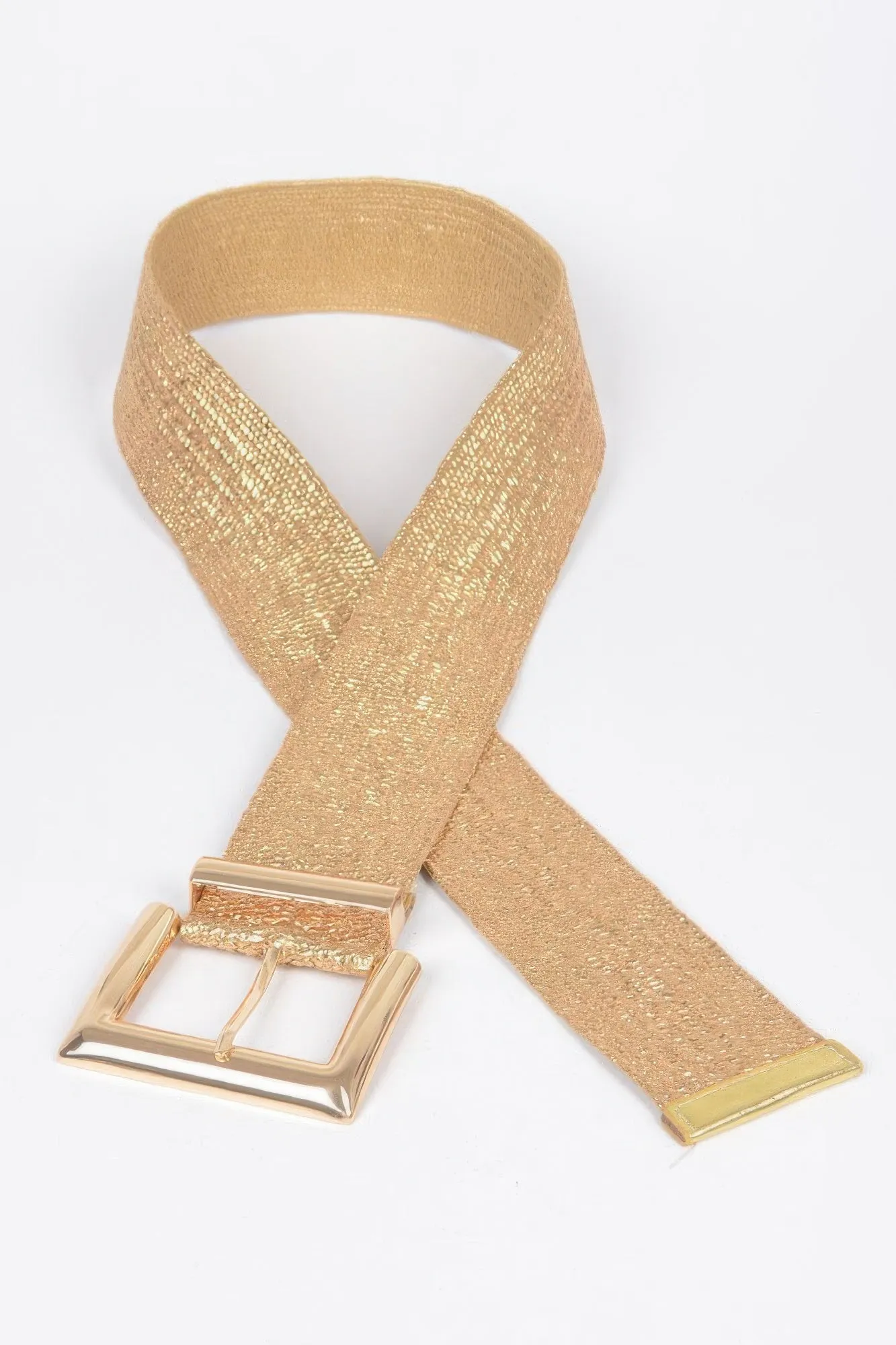 Clear Pvc Metal Buckle Belt