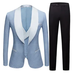 COLBERT SUITS Men's Fashion Formal Business & Special Events Wear 3-PCS (Jacket   Pants   Vest) Suit Set