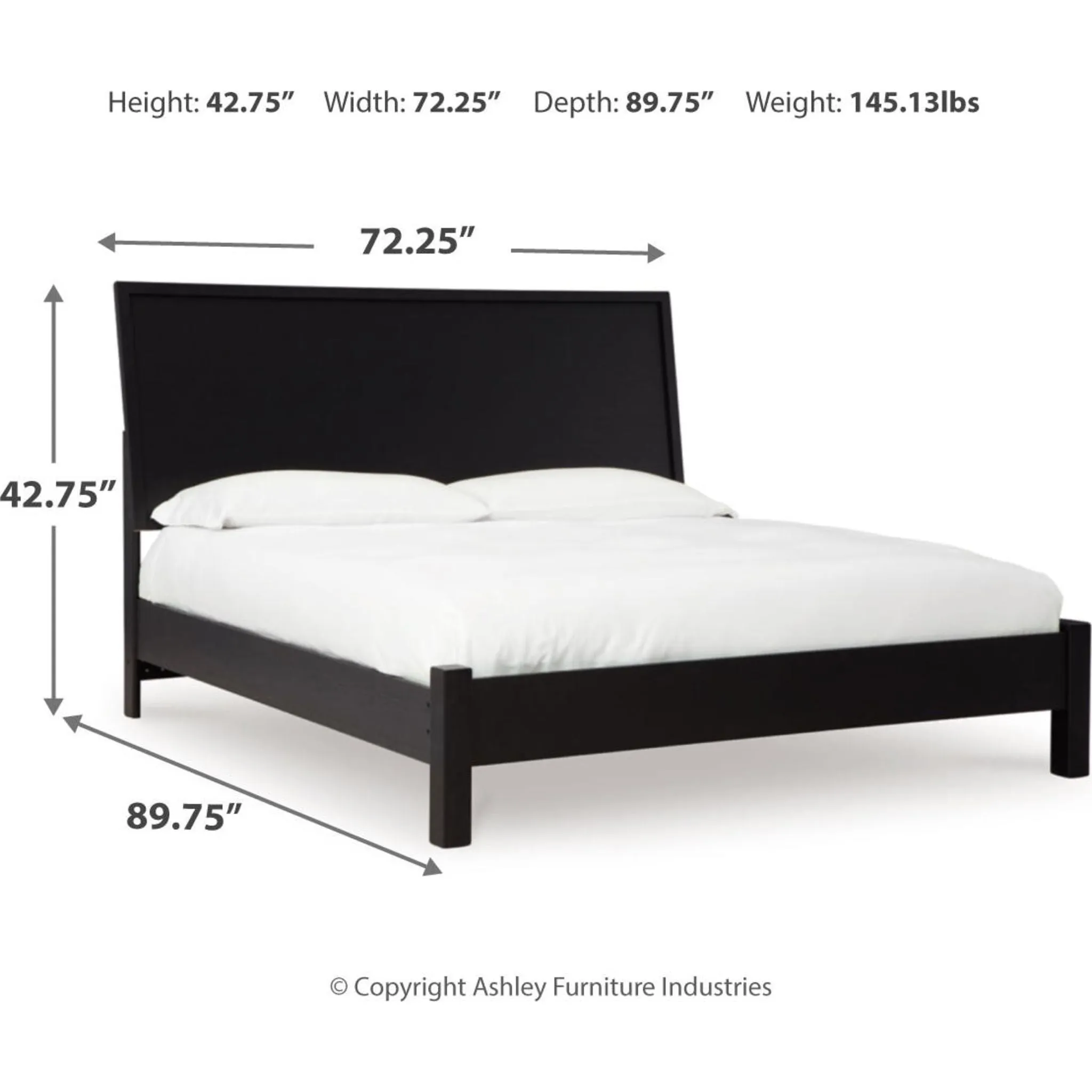 Danziar Platform Bed