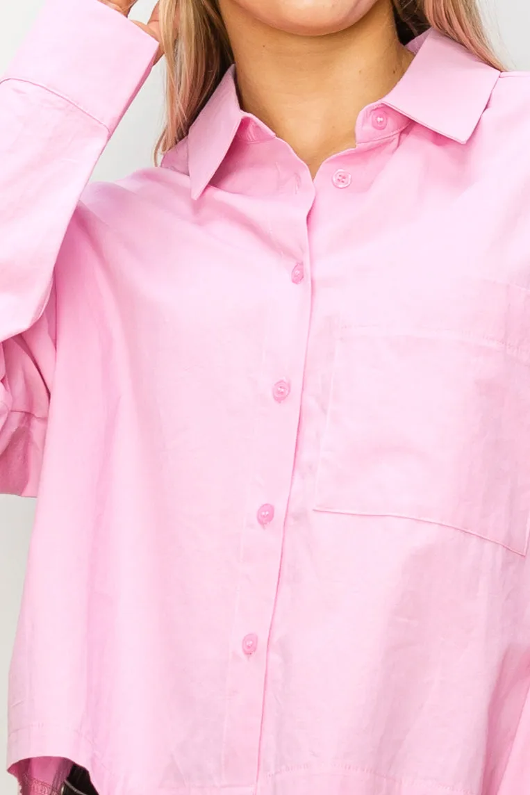 DZ24C051-Play It Right Poplin Shirt