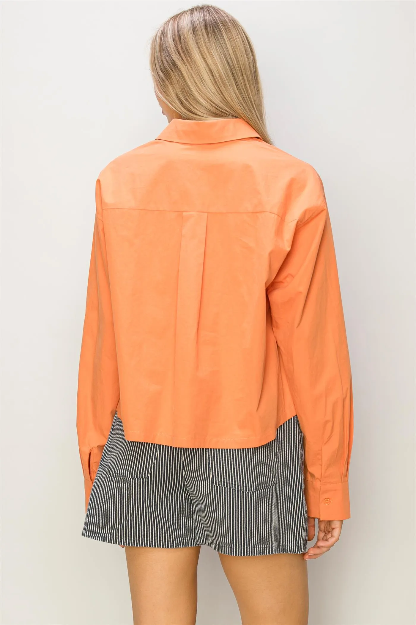 DZ24C051-Play It Right Poplin Shirt