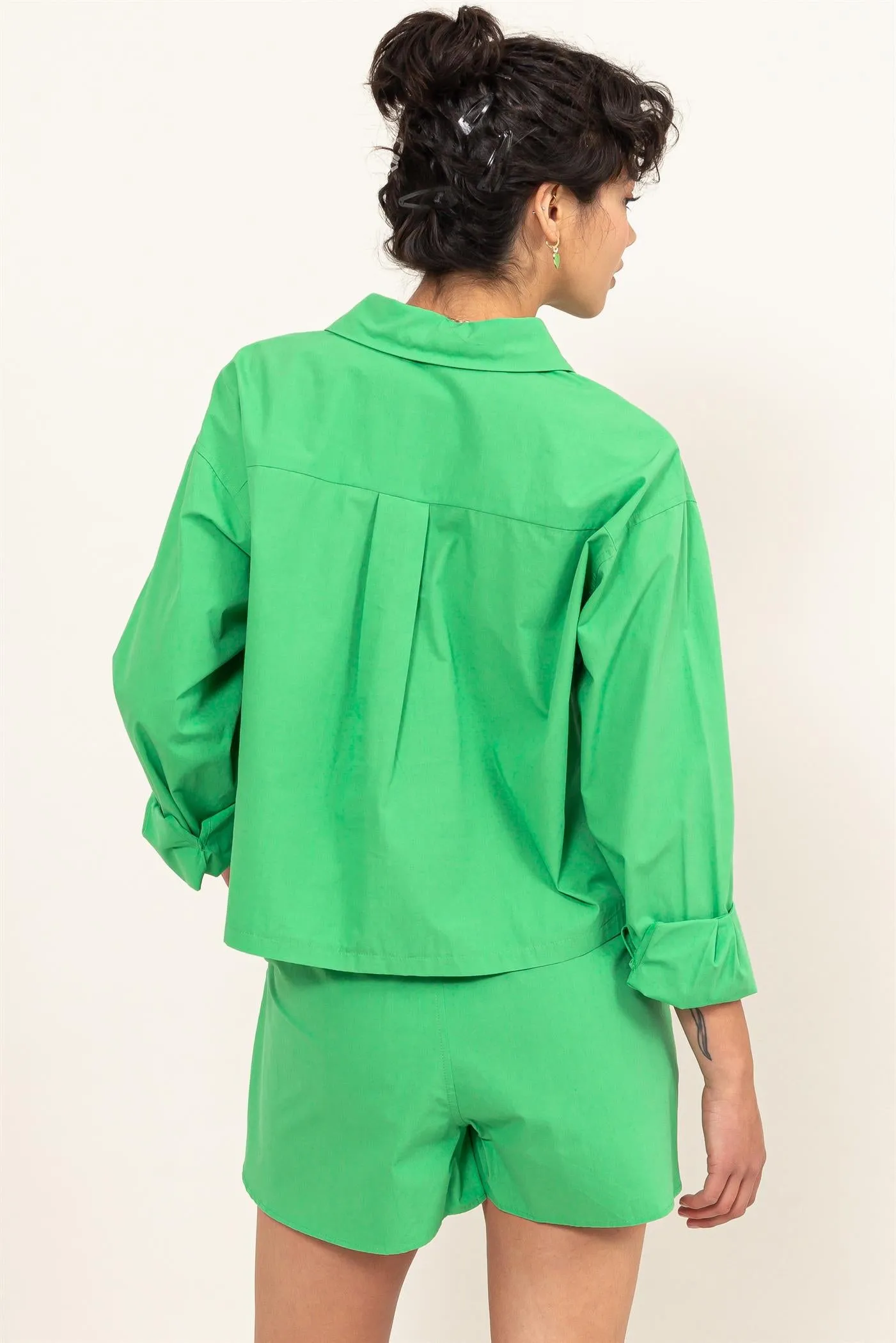 DZ24C051-Play It Right Poplin Shirt