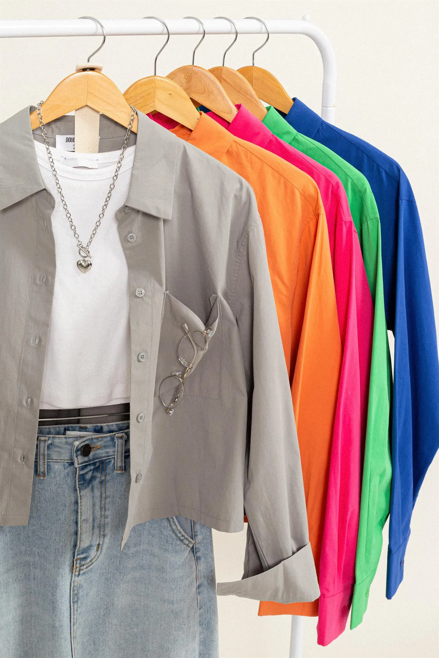 DZ24C051-Play It Right Poplin Shirt