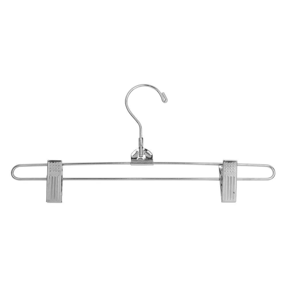 Econoco Commercial Skirt Hanger with Regular Hook, Steel, 12" (Pack of 100)
