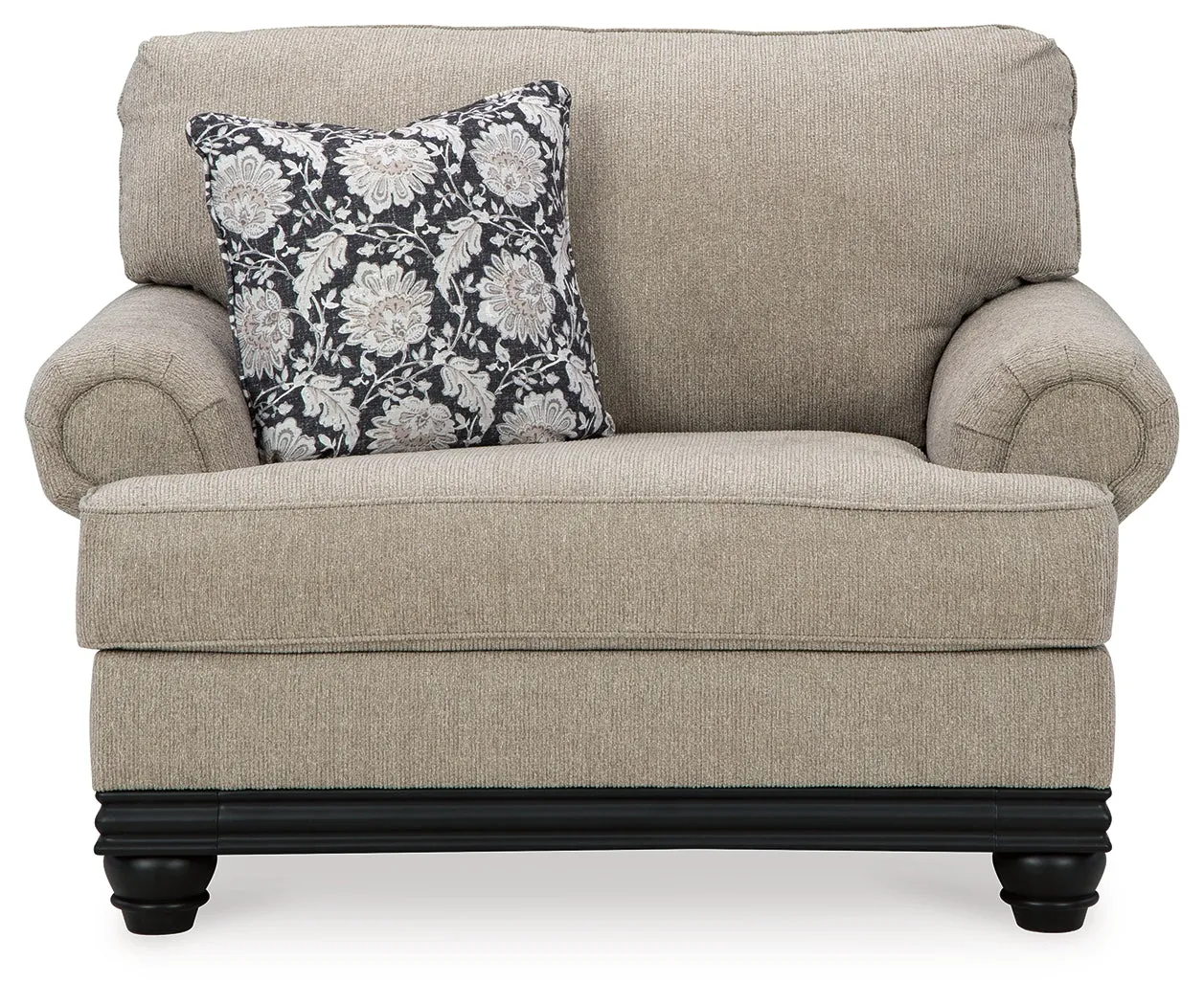 Elbiani Chair and Ottoman in Alloy