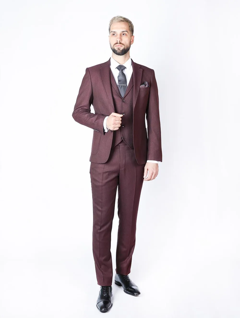 Jeremias Set Blazer Linen Suit