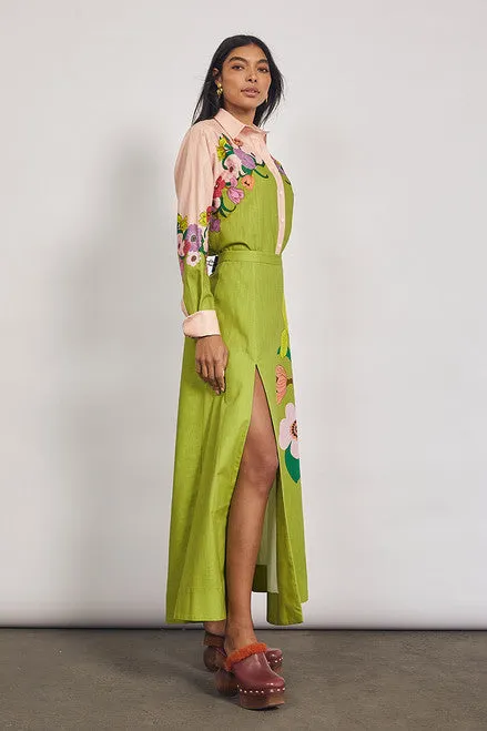 Jewel Floral Circle Skirt