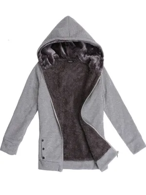 Keep You Warm Hooded Outerwear