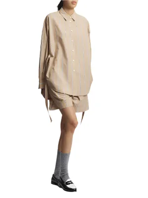 Lara Blouse in Sand Stripe