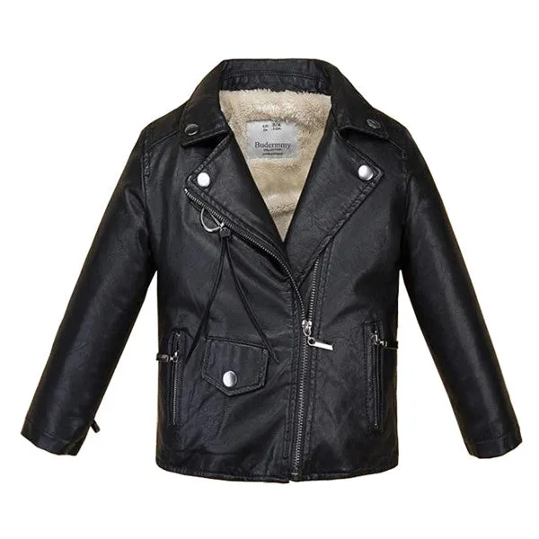 Leather Chrome Winter Jacket