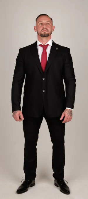 Mens Classic Black 3 Piece Suit | Wedding Suit | Party Wear | Office Wear