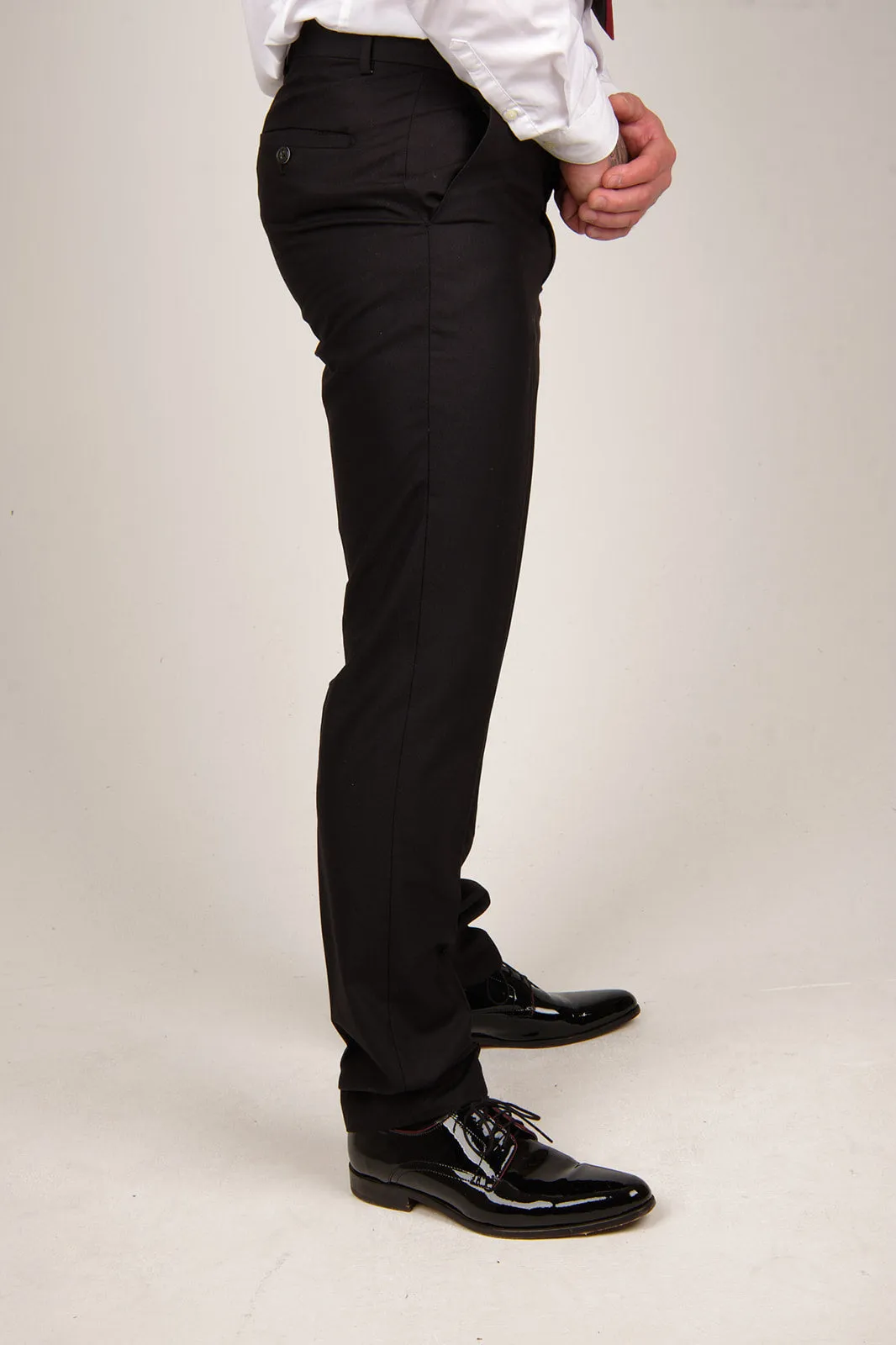 Mens Classic Black 3 Piece Suit | Wedding Suit | Party Wear | Office Wear
