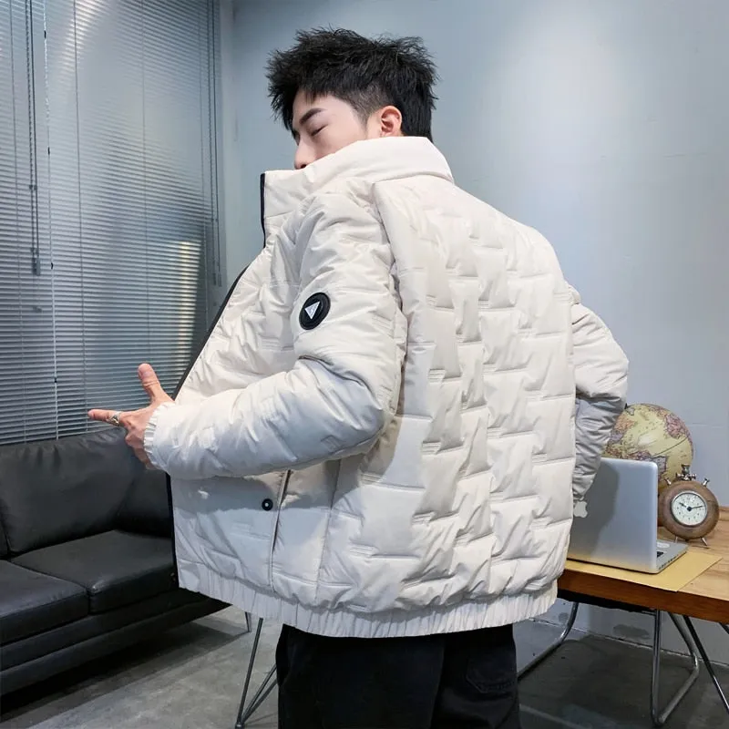 Men's Cotton Stand Collar Jacket