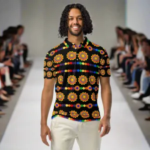 Mens slim fit polo shirts