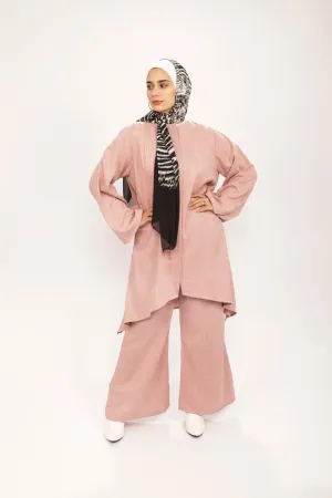 Pink suit