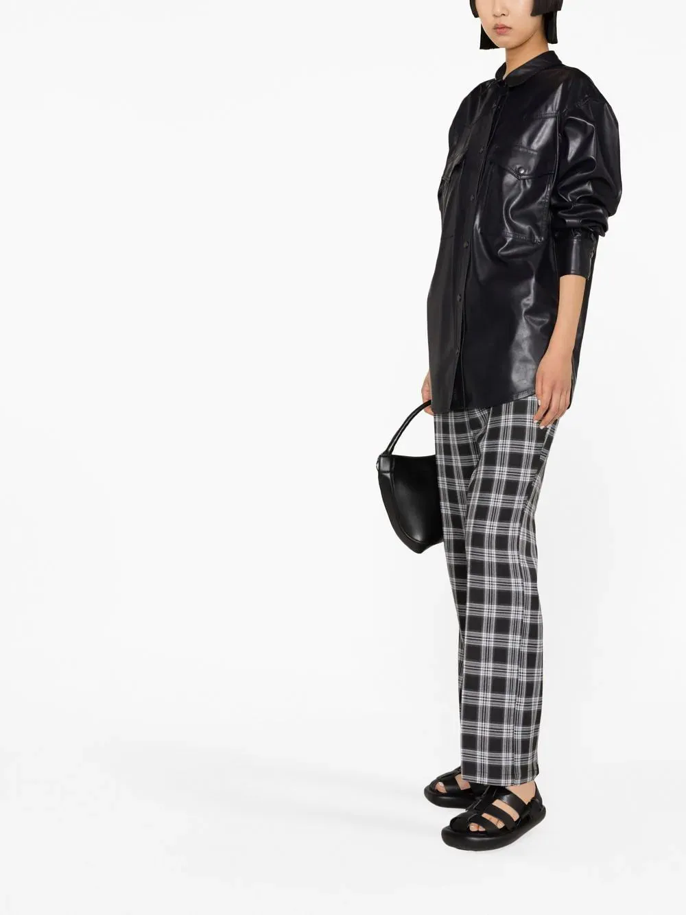 POLIOSHED-FINISH SHORT-SLEEVE SHIRT