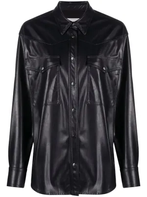 POLIOSHED-FINISH SHORT-SLEEVE SHIRT