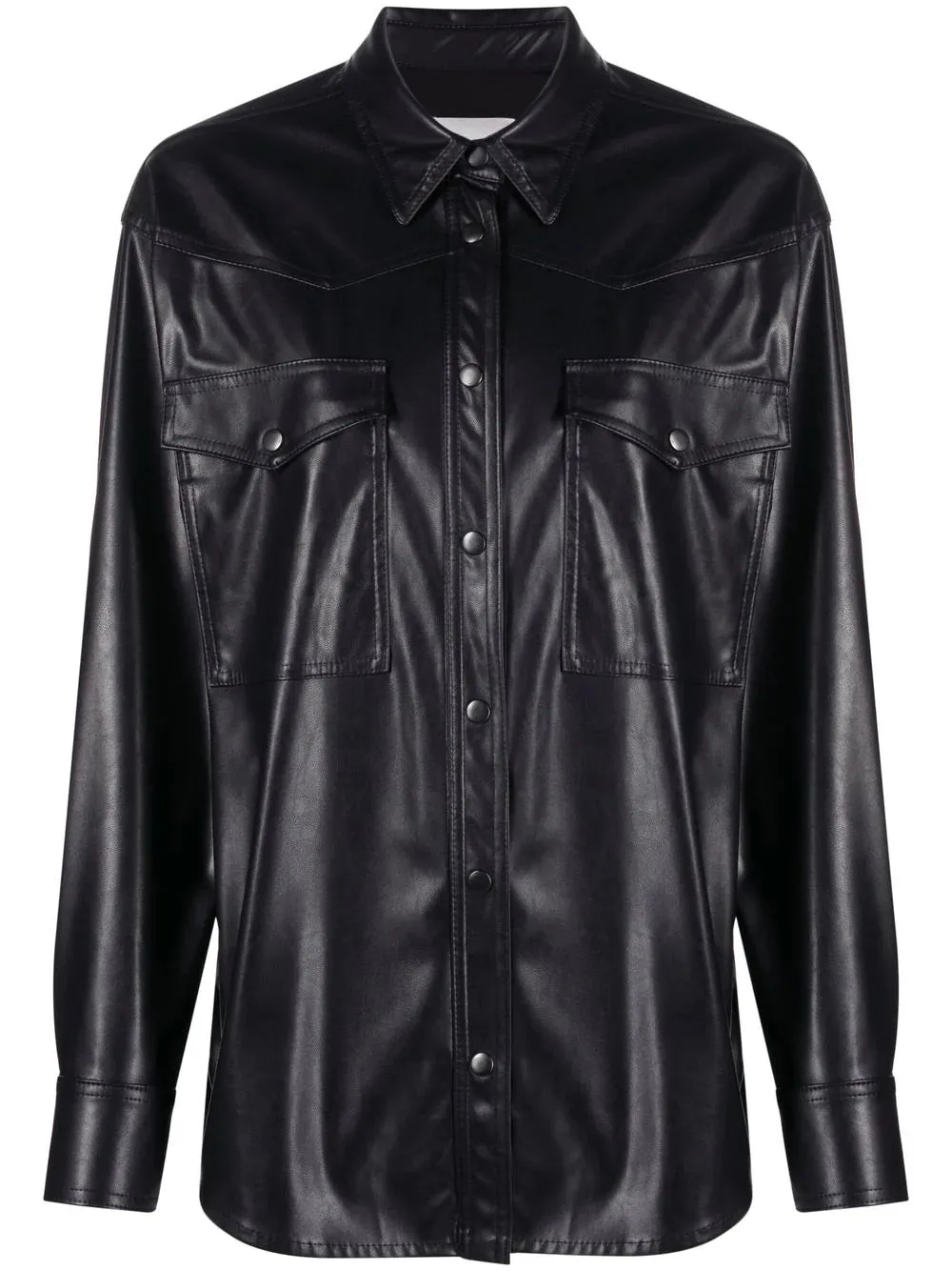 POLIOSHED-FINISH SHORT-SLEEVE SHIRT