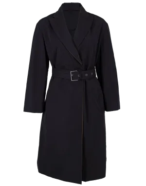Reversible Taffeta Trench Coat