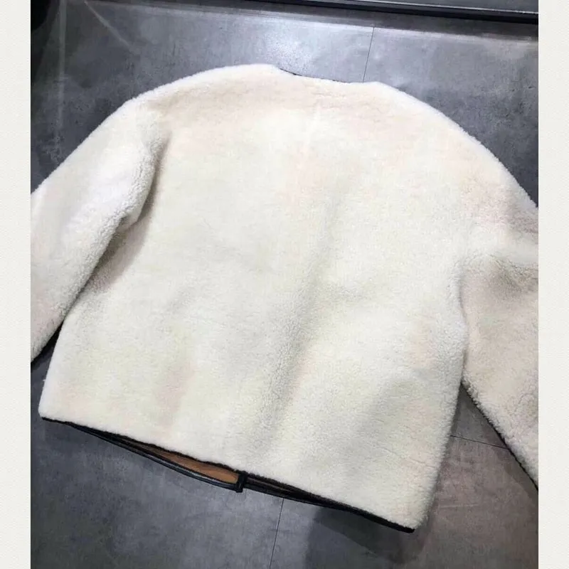 Sheepskin Warm Coat