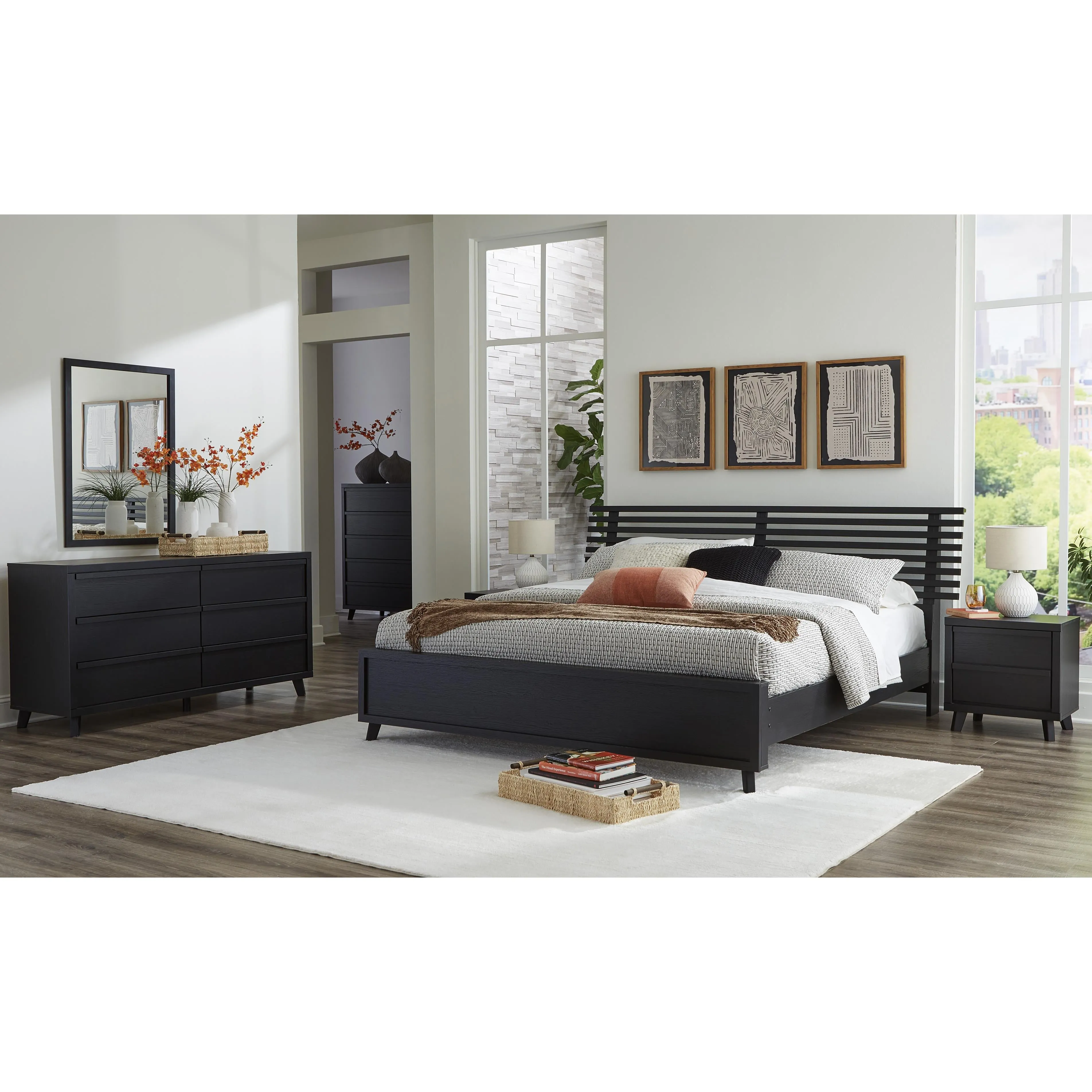 Signature Design by Ashley Danziar King Panel Bed B1013-158/B1013-56/B1013-95/B100-14