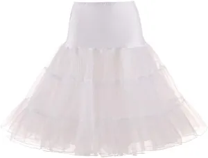 Skirts for Women 2025 Adult Dancing Mesh Skirt Casual High Waisted Pleated Skirt Solid Versatile Layered Tulle Skirt
