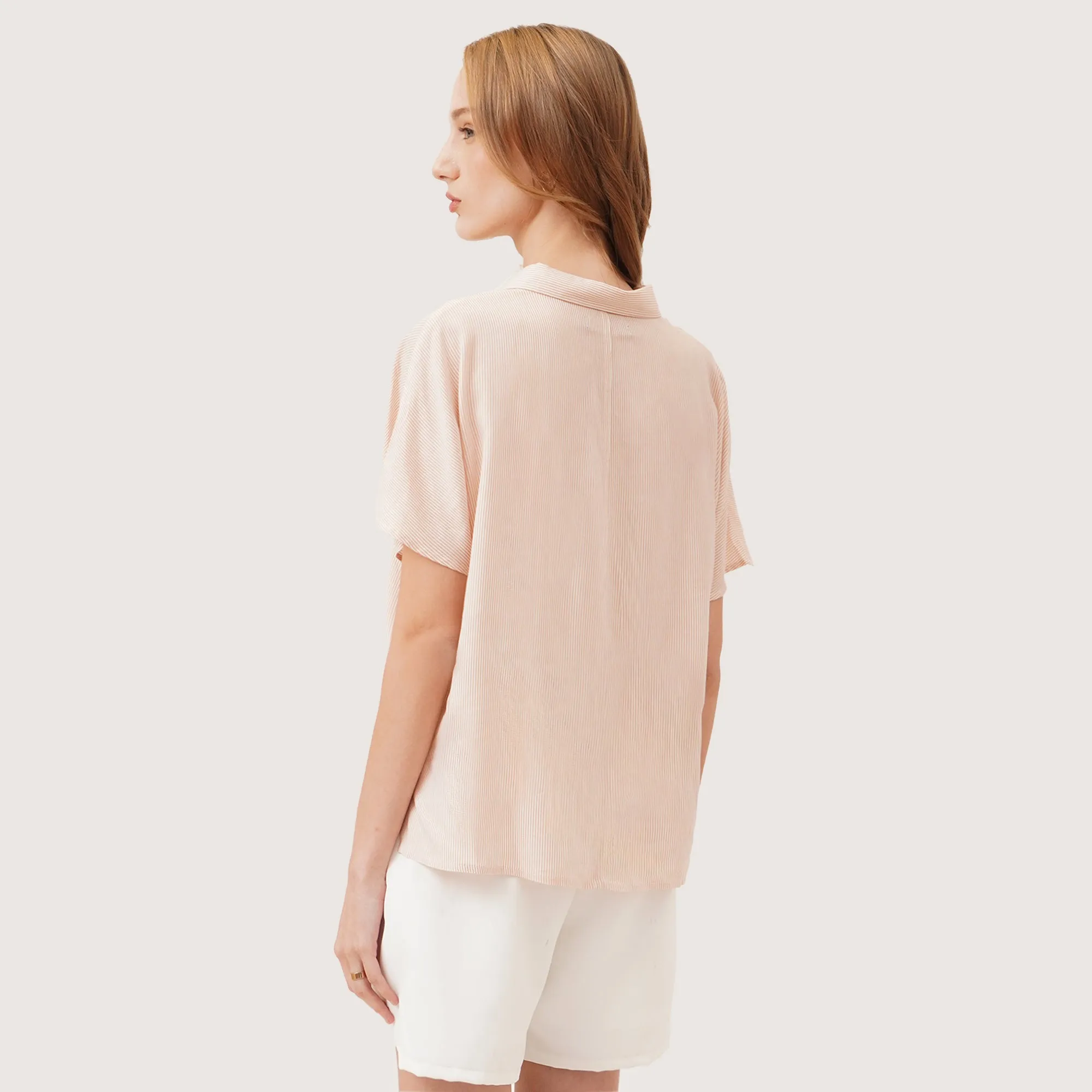 Stripe Extended Sleeve Shirt