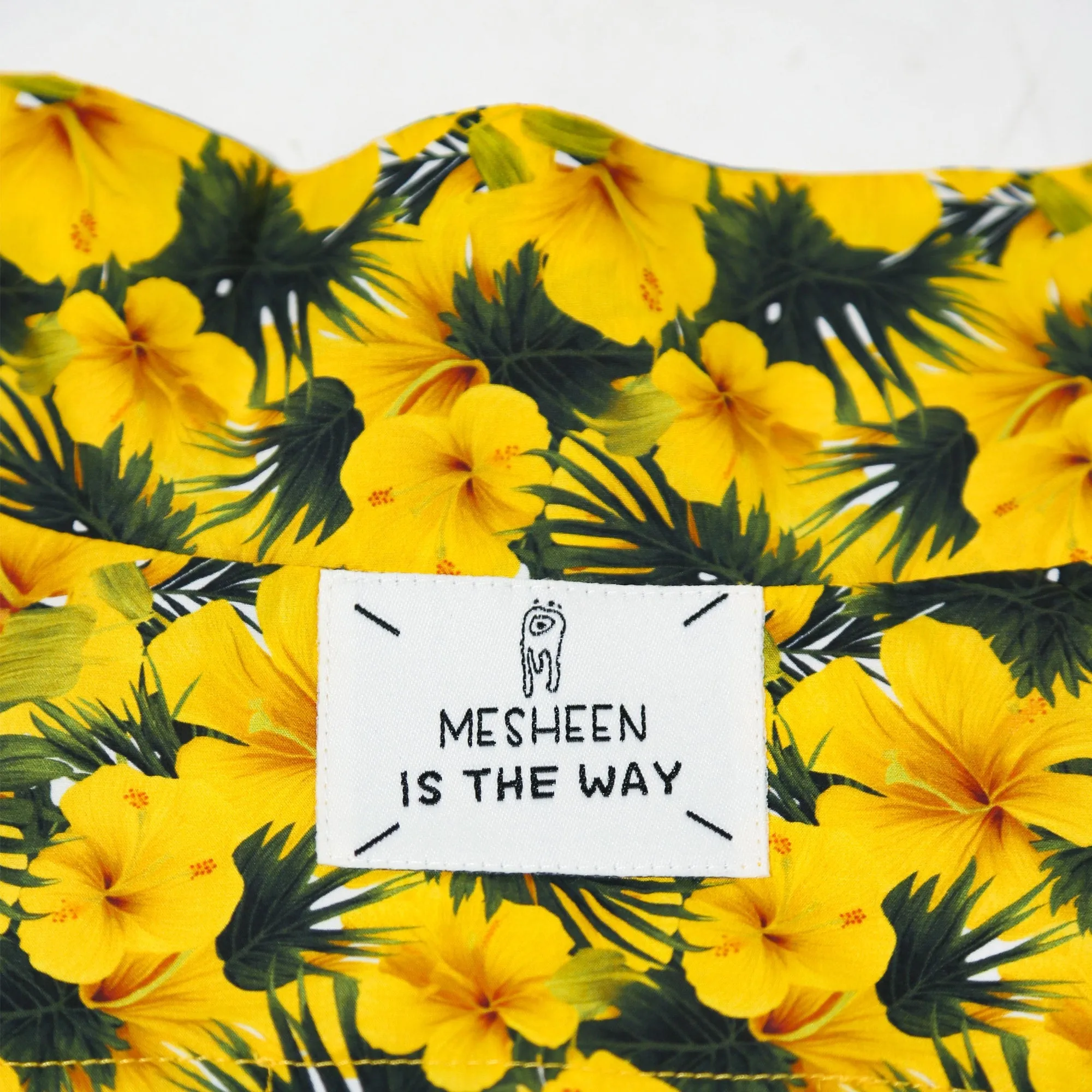 Summer Flower Button Up Dog Shirt