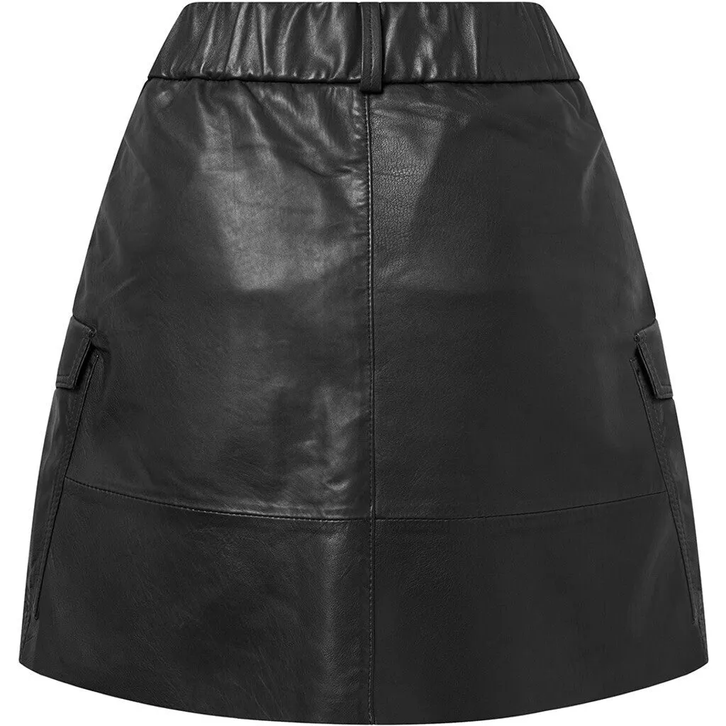 Trendy Dawn skindnederdel / 51078 - Black (Nero)