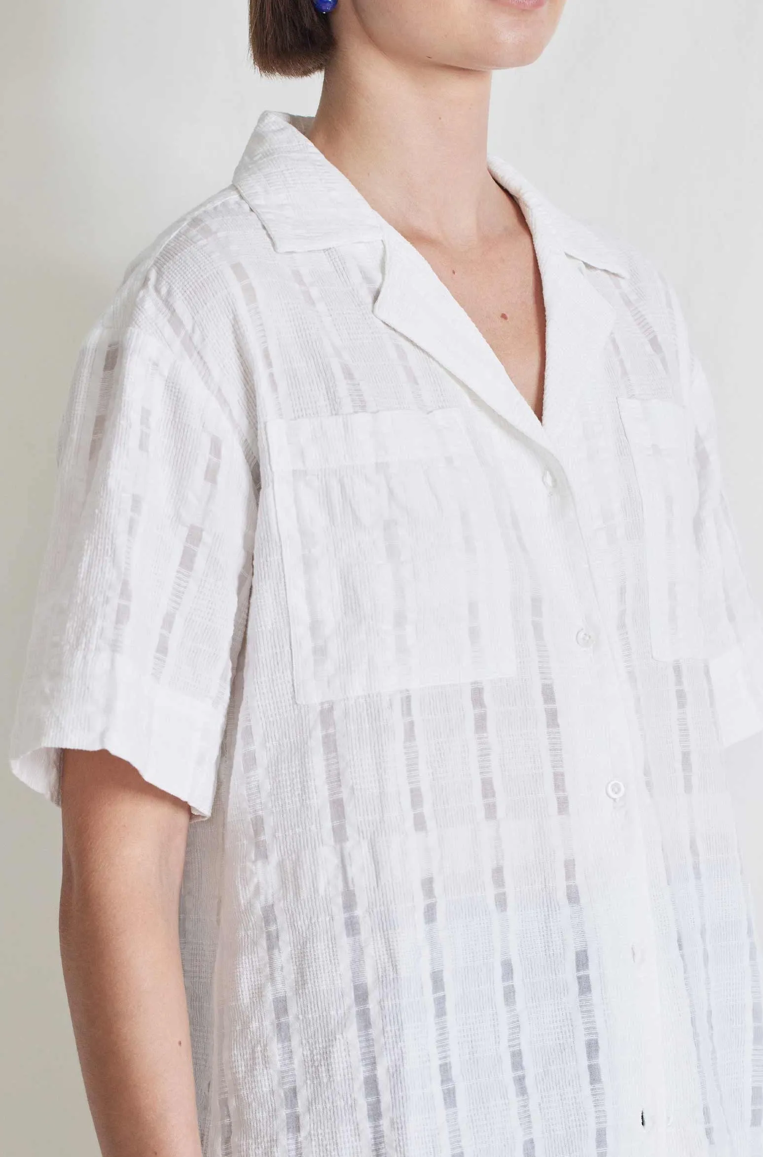 Valenti Button Up, Cream