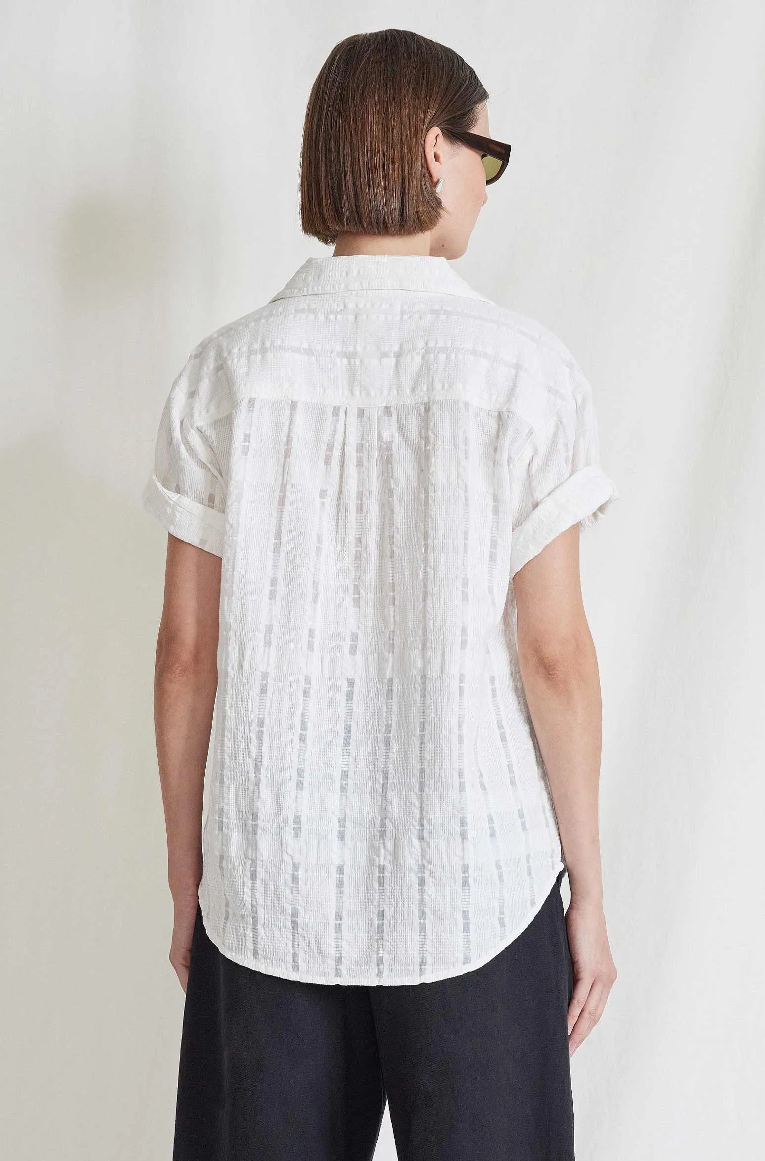 Valenti Button Up, Cream