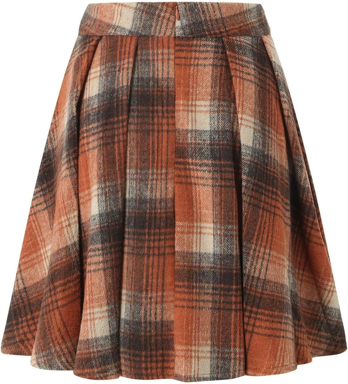 Women Plaid Mini Skirts High Wasited Pleated Skirt Summer A Line Skirts Plus Size Flared Skirt Casual School Uniform